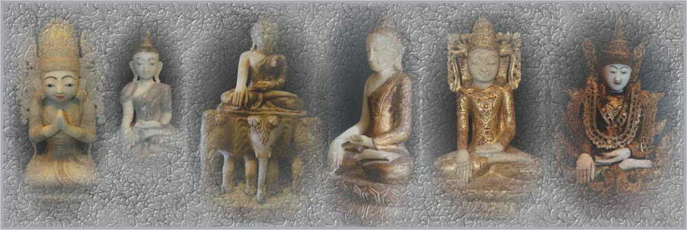 Burmese Buddha Statues - Buddhist Iconography - Handicrafts