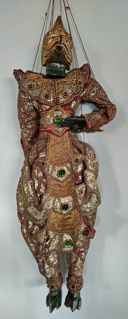 Burmese Puppet Mythological Garuda Bird