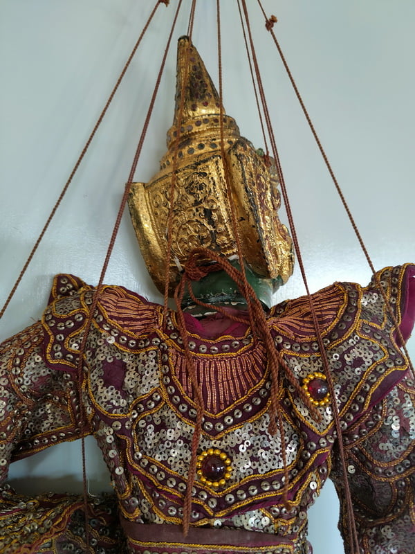 Burmese Puppet Mythological Garuda Bird
