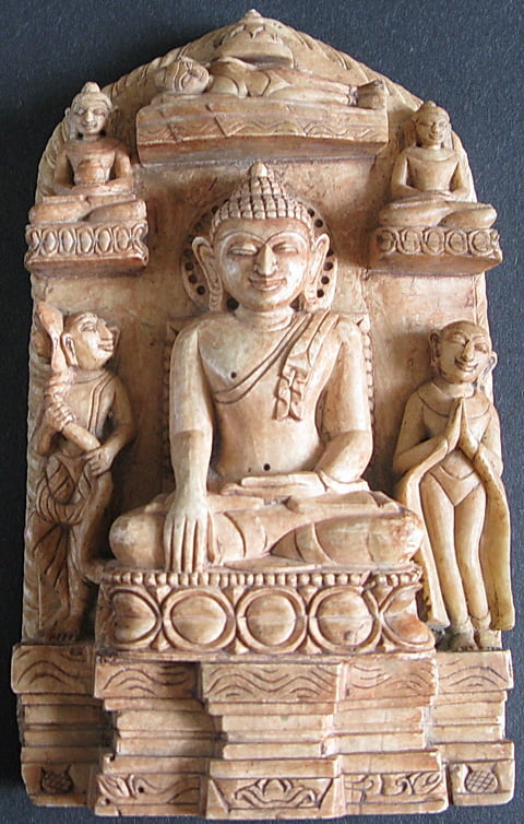 Andagu Stone Burmese Buddhist Iconography