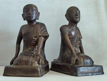 Buddha's First disciples Tapussa and Bhallika